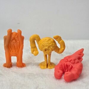 Vintage 90s Ghostbusters Power Pack Ghost Figures: Lightning , Stretch Ghost